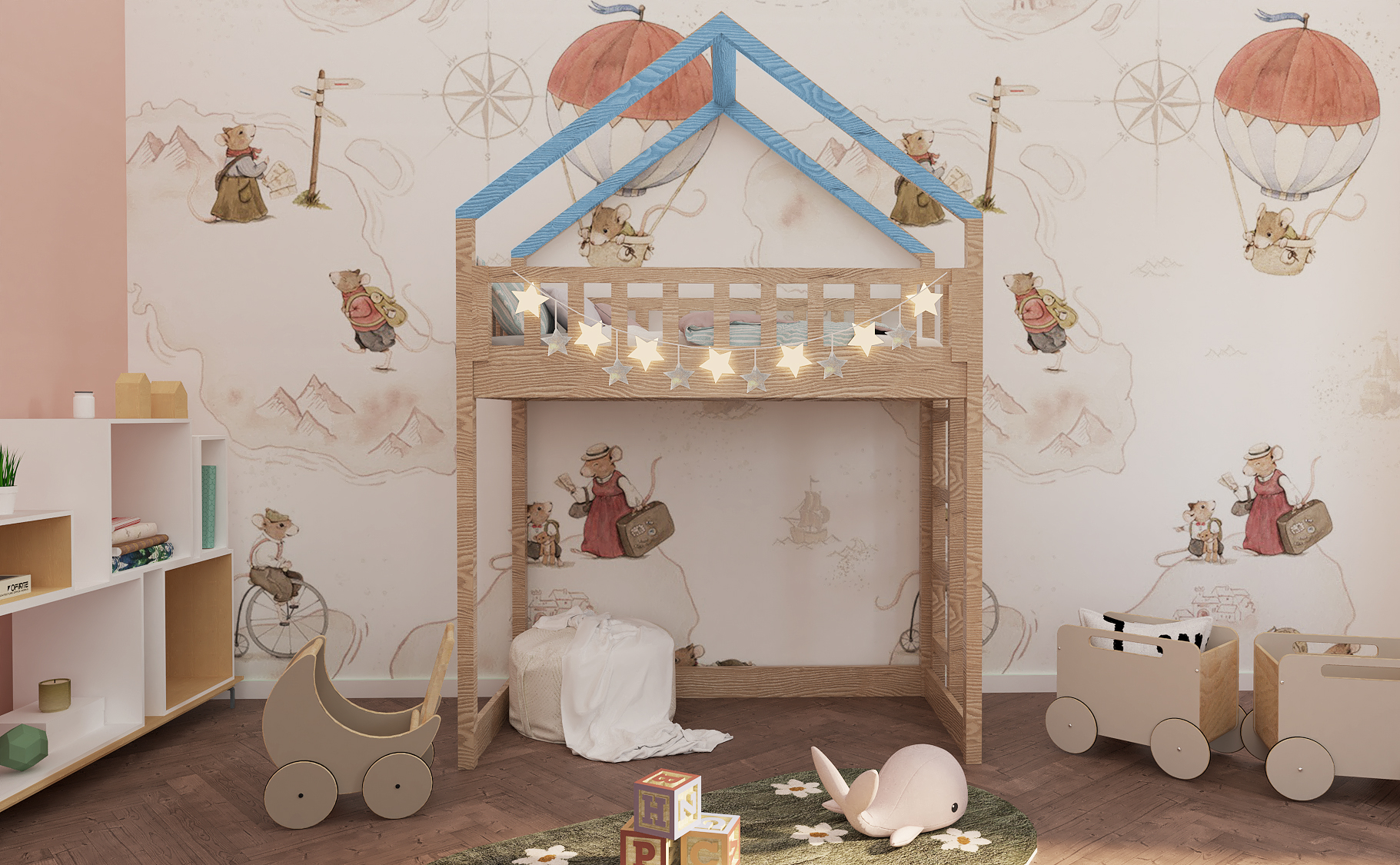 pietrusek drabinka niebieski pietrusek drabinka niebieski