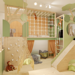 Projekt domowego placu zabaw
